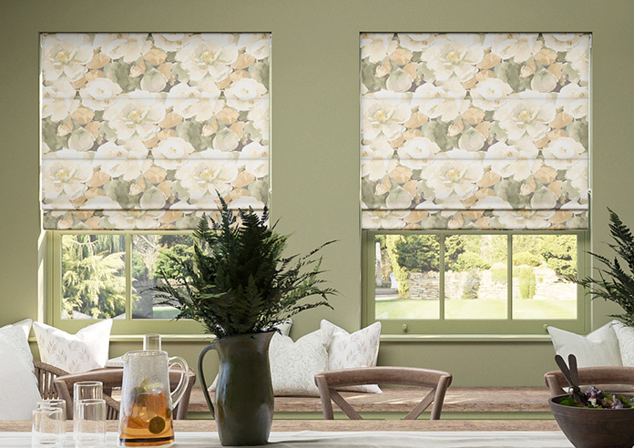 Mirabel, Caramel - Roman Blind - Image 3